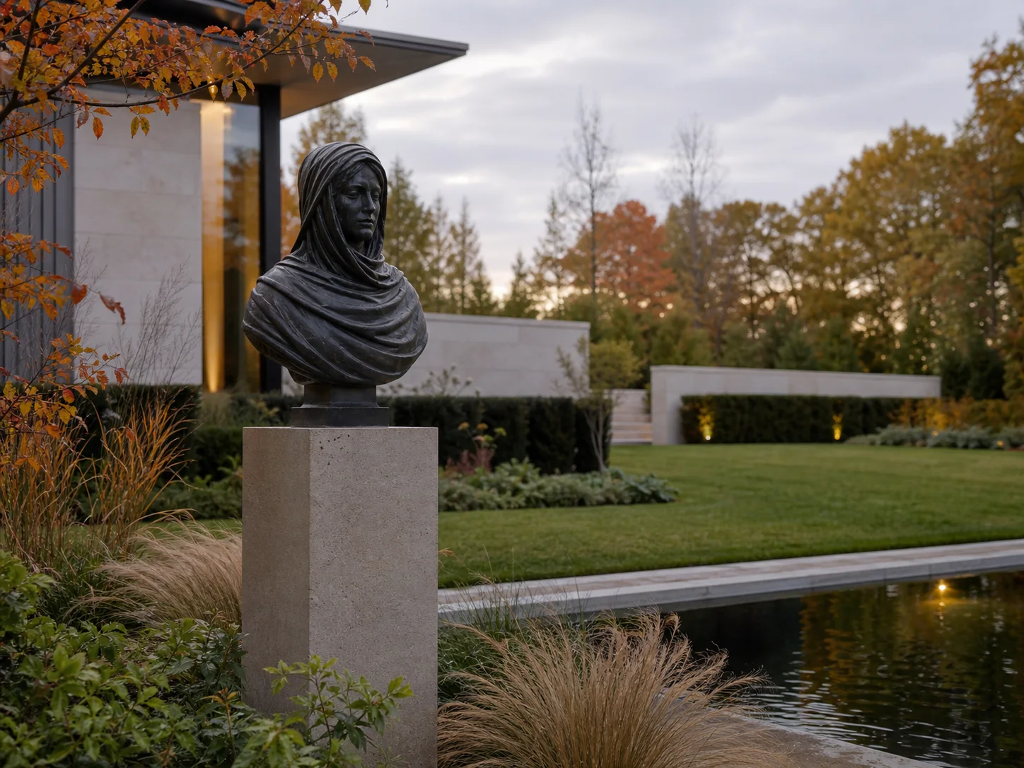 You approve the sculpture—not a surprise