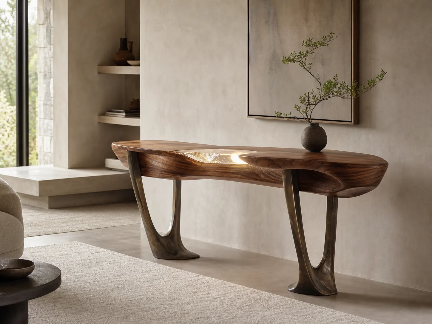 Furniture and mixed-media functional art